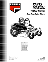 Ferris 1000Z Parts Manual