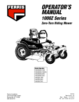 Ferris 1000Z Series Operator Manual