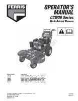 Ferris CCW36 Series Operator Manual