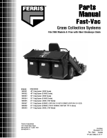 Ferris Fast-Vac Parts Manual 2004 + Prior Models with Steel Discharge Chutes