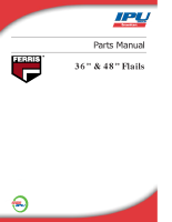 Ferris Flail 36 & 48 Parts Manual (up to 2012)