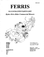 Ferris H19 &H22 Series Illustrated Parts Manual