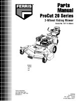 Ferris H22 Series Illustrated Parts Manual Serial 7671 & Above