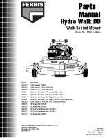 Ferris Hydro-Walk Dual Drive -Dual Drive S- Illustrated Parts Manual Serial 1233 & Above