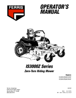 Ferris IS3000Z Operator Manual