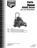 Ferris IS500Z Series Parts Manual