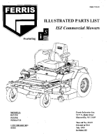 Ferris ISZ Illustrated Parts Manual
