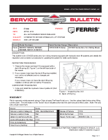 Ferris Service Bulletin F110 ? Updates to the IS5100Z Hydraulic Lift System