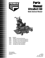 Ferris Ultra Belt BGF Illustrated Parts Manual