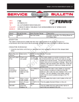 Ferris service Bulletin F106 Updates to Evolution Zero-Turn Riding Mowers w_ 36 Inch Mower Deck