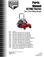 Ferris Is600z Parts List Diagram